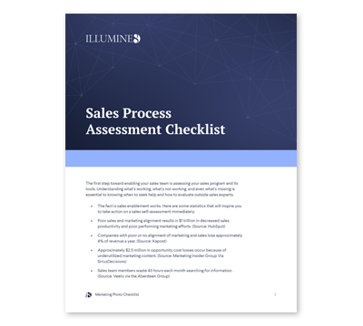 Sales Process Assessment Checklist