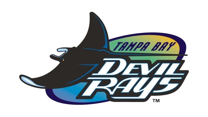 Tampa Bay Devil Rays Teal Logo