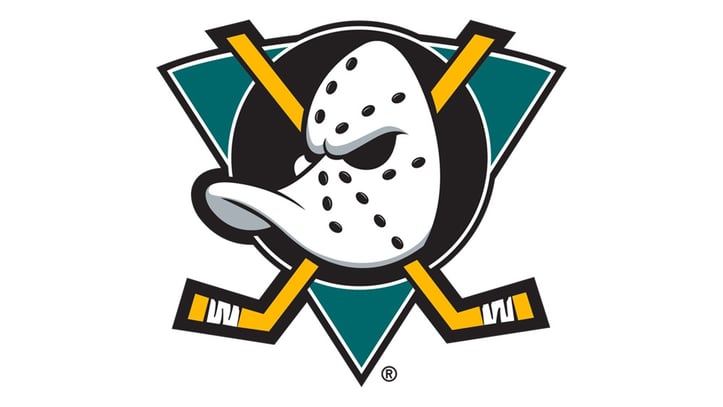 Anaheim Mighty Ducks Teal Logo