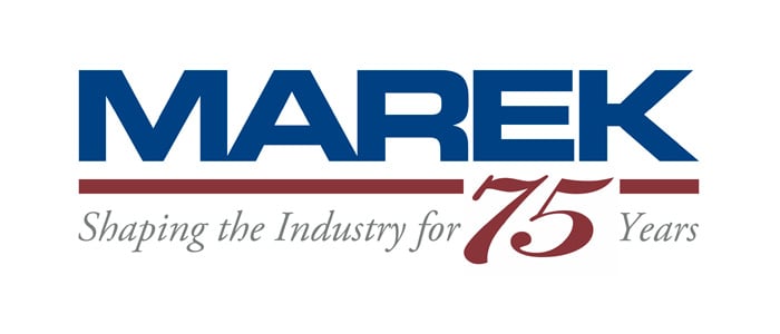 Marek 75 years logo