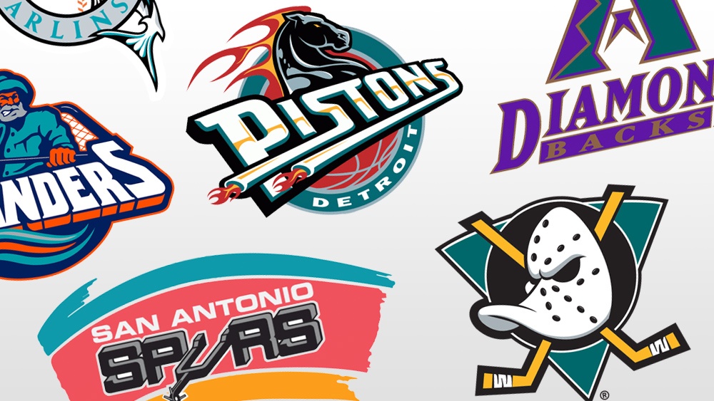 Every teal sports logo from the 1990s, ranked